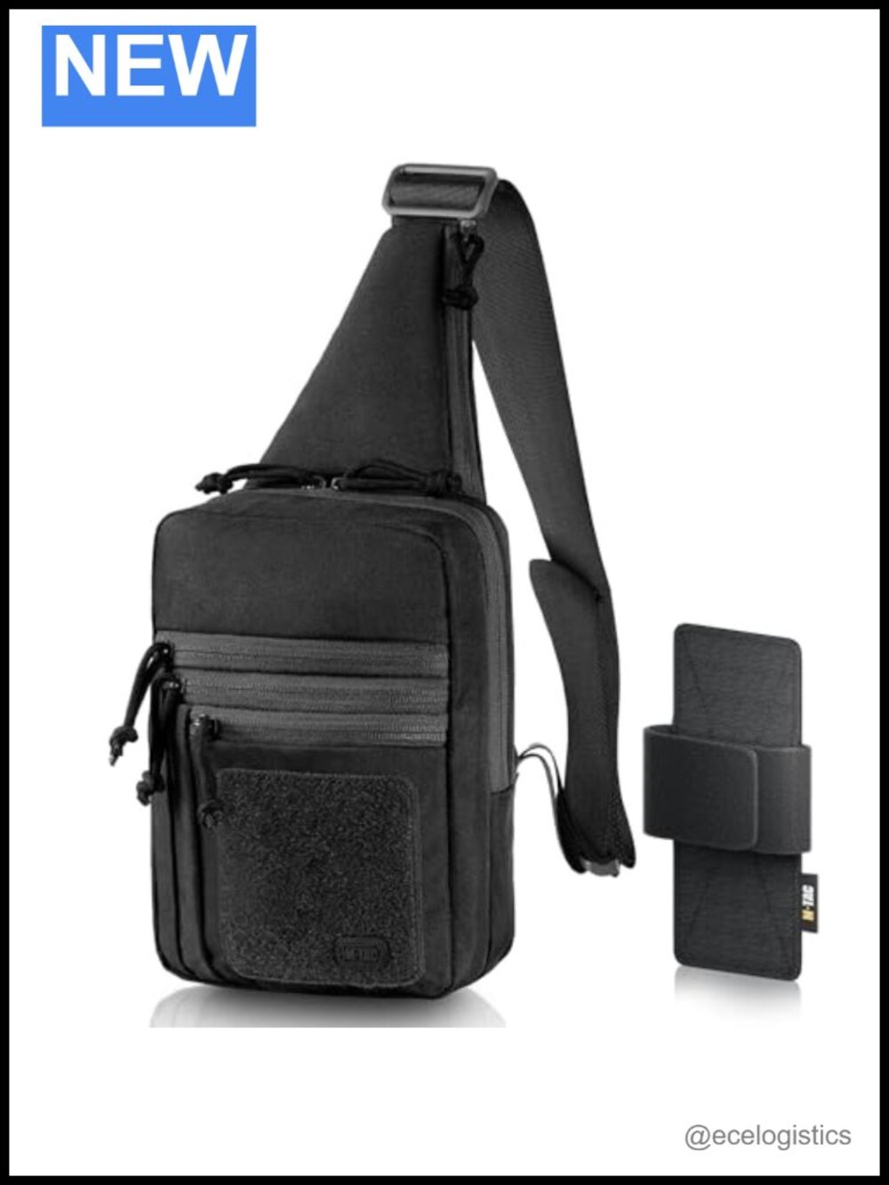 Tactical Sling Bag EDC Shoulder Crossbody Concealed Carry CCW Chest Pack